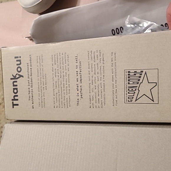 Golden Goose Women's Leather NIB  size 9 sneakers - Picture 10 of 15